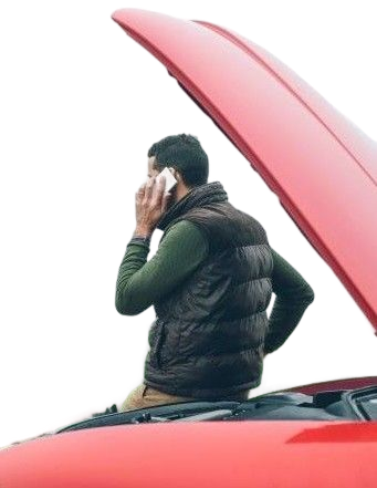 woman calling premier recoveries on telephone